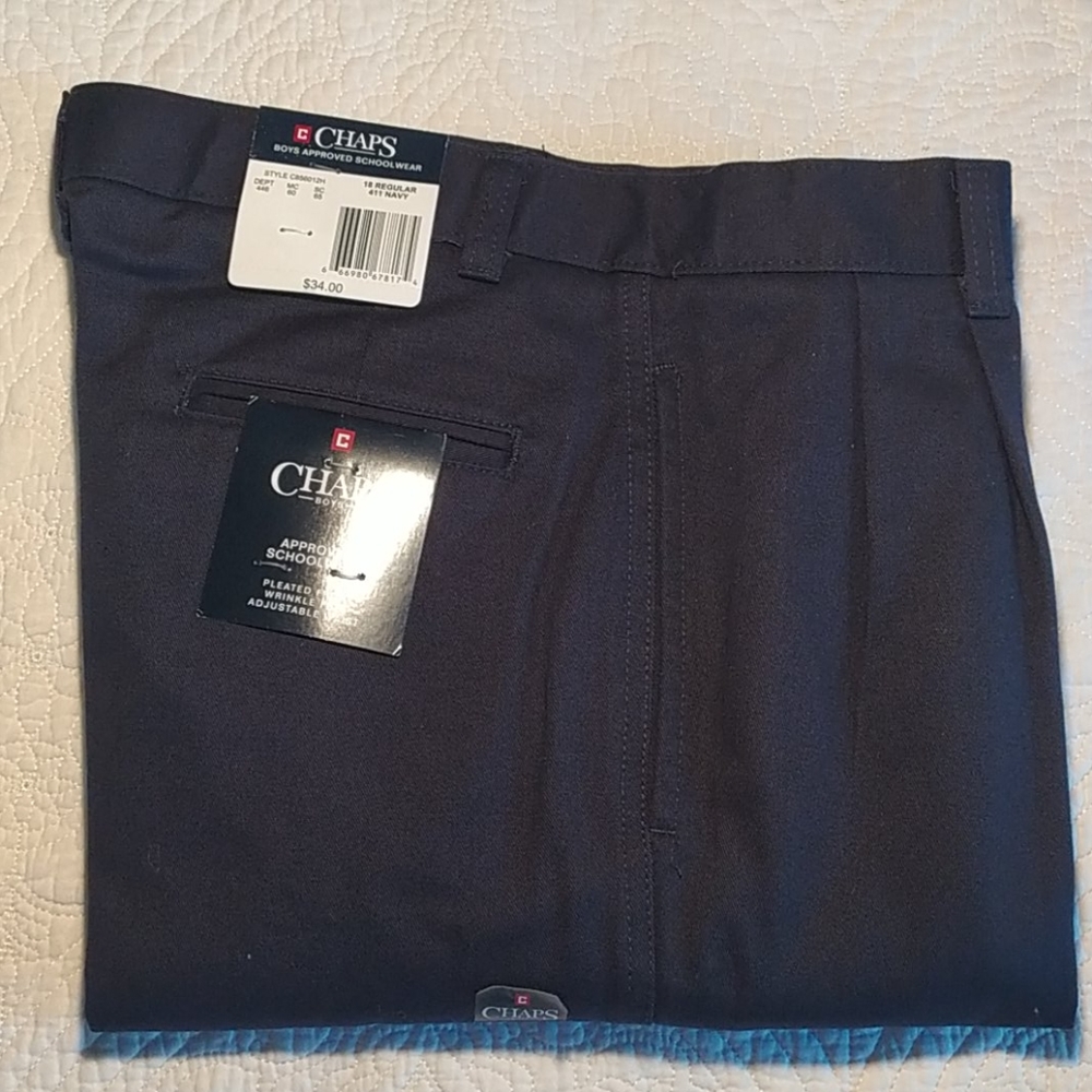 Chaps boys pants size 18 reg